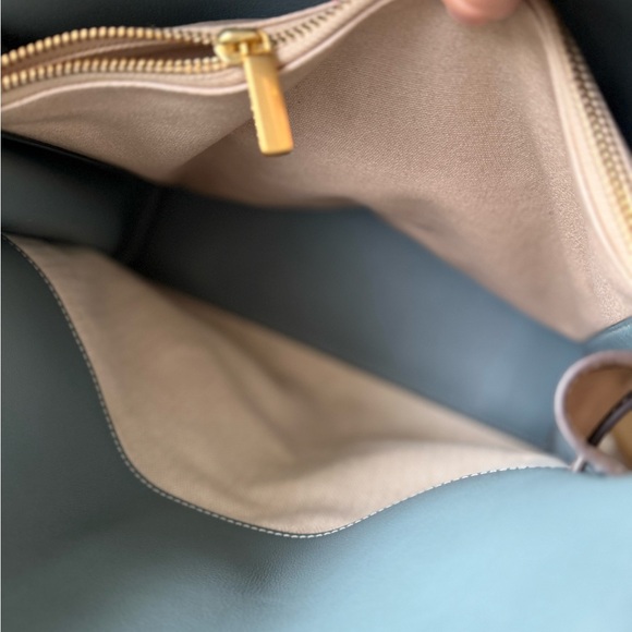 EUC Tory Burch Lee Radziwill Double Bag Satchel - Picture 9 of 16